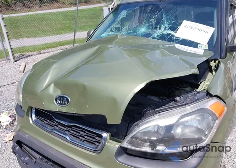 2012 Kia Soul + из США, поврежденный, VIN KNDJT2A62C7417738